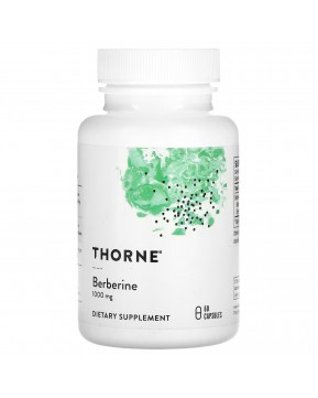 Thorne, берберин, 500 мг, 60 капсул Thorne, берберин, 500 мг, 60 капсул